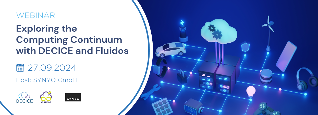 Exploring the Computing Continuum with DECICE and Fluidos