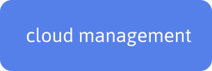 Text: "cloud management" in a blue box