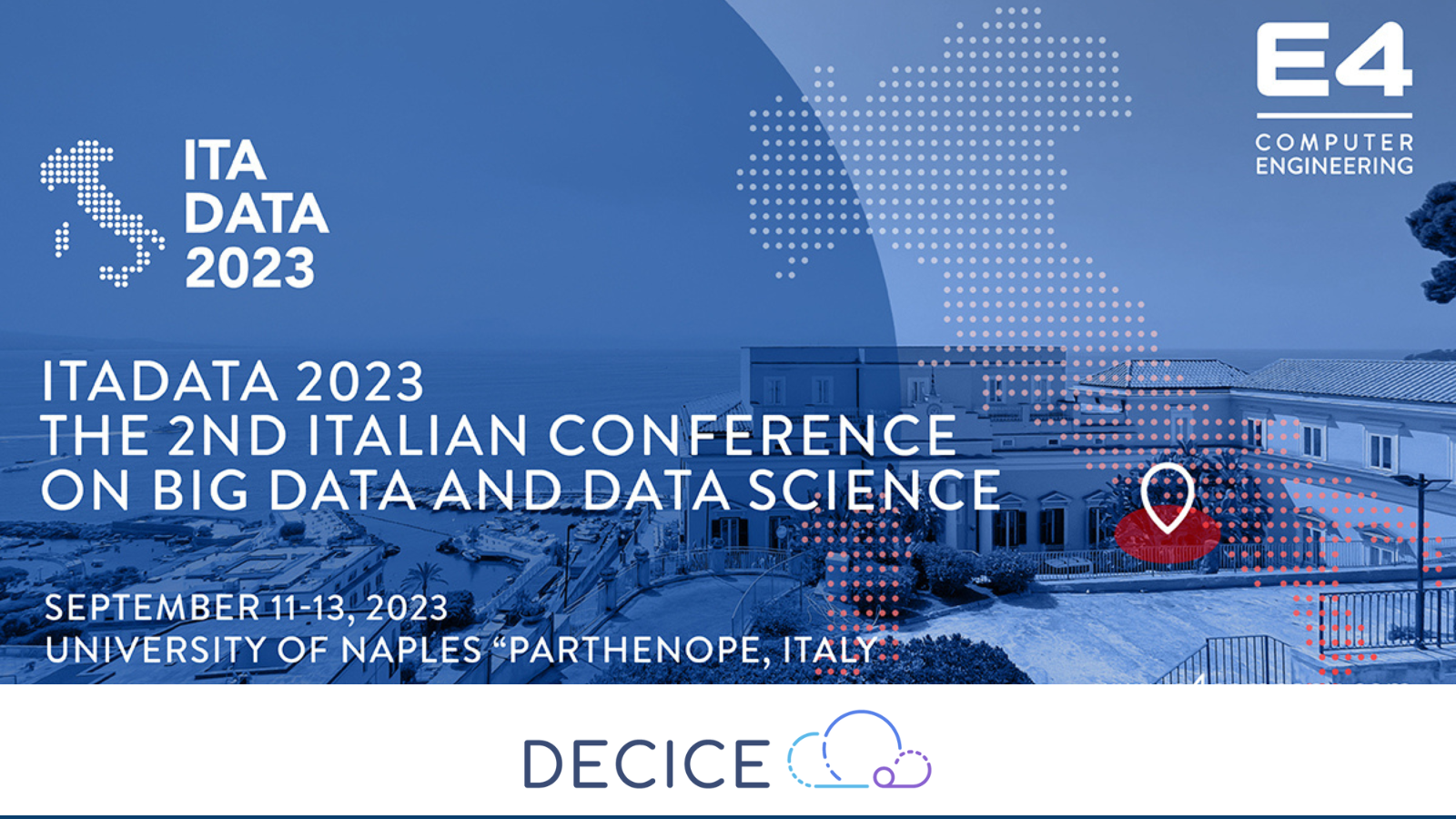 E4 presented DECICE at ITADATA 2023