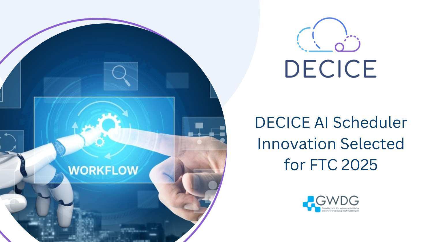 DECICE AI Scheduler Innovation Selected for FTC 2025